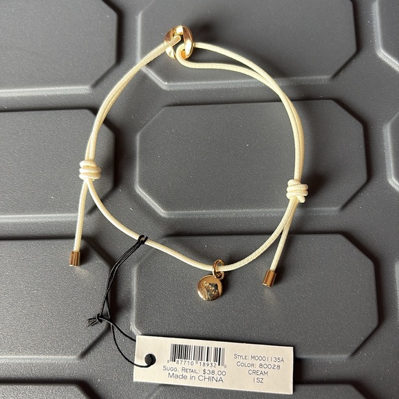Marc by Marc Jacobs Gold and Cream Bracelet NWT - Picture 3 of 3